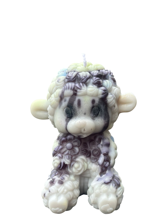 Lamb Candle (Blue)