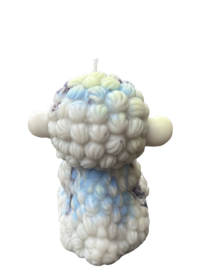 Lamb Candle (Blue)