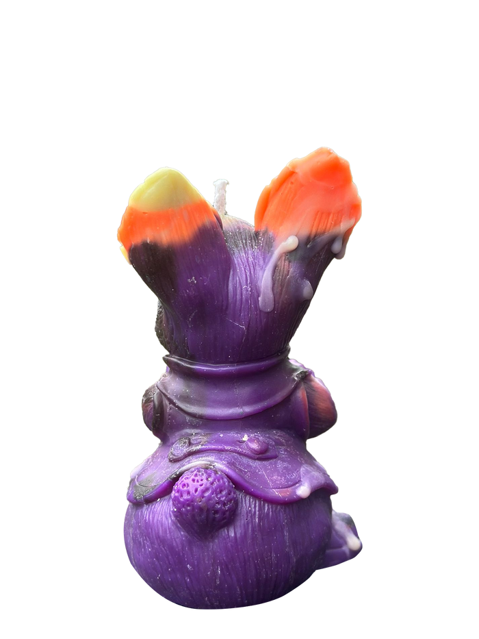 Bunny Candle Purple