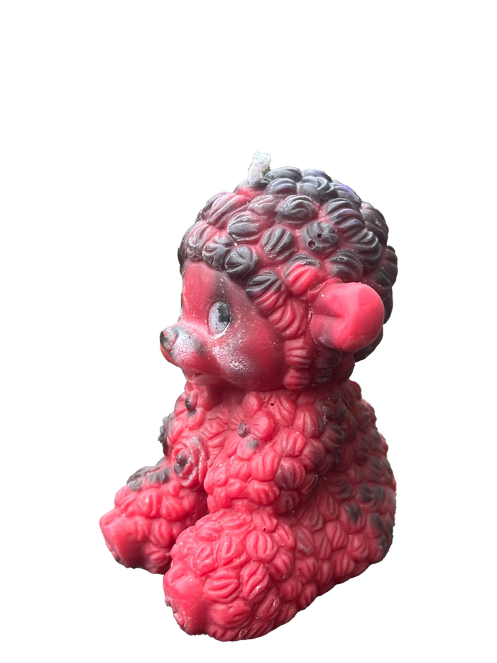 Lamb Candle (Red)